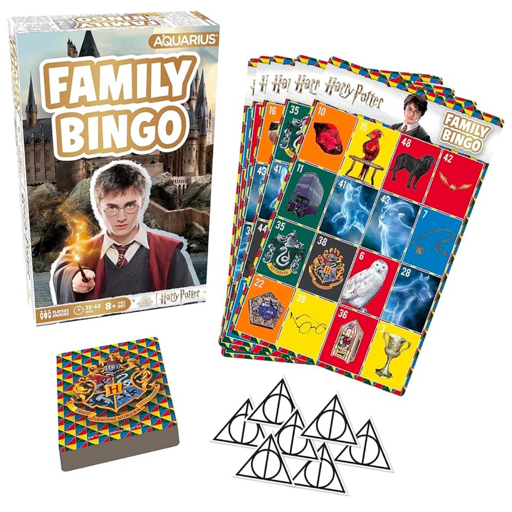 Harry Potter Family Bingo Game Party Officially Licensed Harry Potter NEW!!! - Picture 3 of 7